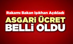 Asgari Ücret Tutarı Belli Oldu