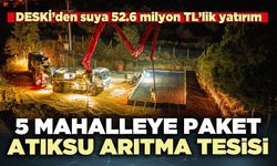 5 Mahalleye paket atıksu arıtma tesisi