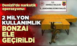 2 Milyon kullanımlık bonzai ele geçirildi