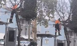 Büyükşehir personelinden alkışlanacak hareket