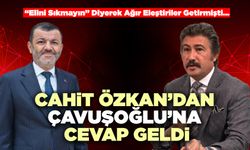 Cahit Özkan'dan Çavuşoğlu'na Cevap Geldi
