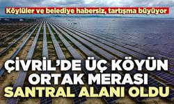 Çivril’de üç köyün ortak merası santral alanı oldu