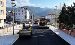 Tavas’ta asfalt serim çalışmaları sürüyor