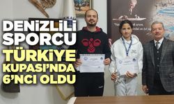 Denizlili Sporcu Türkiye Kupası’nda 6’ncı Oldu