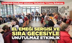Pamukkale Belediyesi Alzheimer Merkezinde Yıl Sonu Buluşması
