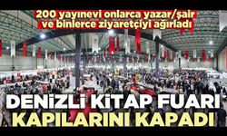 Denizli Kitap Fuarı kapılarını kapadı