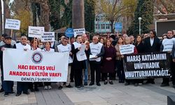 Denizli'de Maraş katliamında yaşamlarını yitirenler anıldı