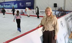 Merkezefendi’de Buz Pateni Pisti açıldı