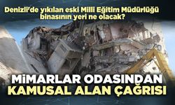 Mimarlar Odasından kamusal alan çağrısı