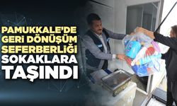 Pamukkale’de Geri Dönüşüm Seferberliği Sokaklara Taşındı