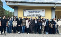 PAÜ öğrencileri katı atık bertaraf tesisini ziyaret etti