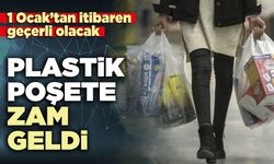 Plastik poşete zam geldi