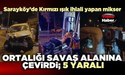 Ortalığı savaş alanına çevirdi; 5 yaralı