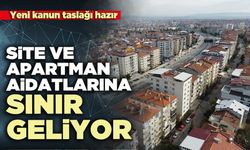 Site ve apartman aidatlarına sınır geliyor