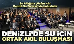 Denizli’de su için ortak akıl buluşması
