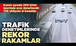 Trafik denetimlerinde rekor rakamlar