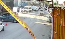 Bir Anda Yola Çıktı, Araç Yan Yattı