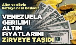 Venezuela gerilimi altın fiyatlarını zirveye taşıdı