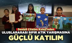Denizli Çözüm Koleji’nden Uluslararası Sıfır Atık Yarışmasına güçlü katılım