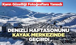 Denizli Haftasonunu Kayak Merkezinde Geçirdi
