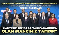 Çavuşoğlu: “Partimizi iktidara taşıyacağımıza olan inancımız tamdır”