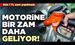 Motorine bir zam daha geliyor!