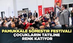 Pamukkale Sömestır Festivali Çocukların Tatiline Renk Katıyor