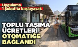 Toplu taşıma ücretleri otomatiğe bağlandı