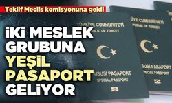 İki meslek grubuna yeşil pasaport geliyor