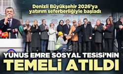 Yunus Emre Sosyal Tesisi’nin temeli atıldı