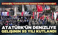 Atatürk’ün Denizli’ye gelişinin 95 yılı kutlandı