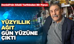 Yüzyıllık Ağıt Gün Yüzüne Çıktı