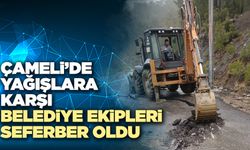 Çameli’nde Yağışlara Karşı Belediye Ekipleri Seferber Oldu