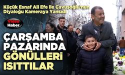 Çarşamba Pazarında gönülleri ısıttılar