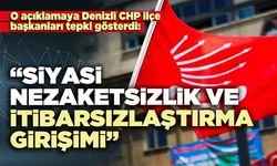 O açıklamaya CHP tepki gösterdi: “Siyasi nezaketsizlik ve itibarsızlaştırma girişimi”
