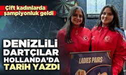 Denizlili Dartçılar Hollanda’da tarih yazdı