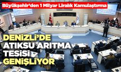 Denizli’de Atıksu Arıtma Tesisi Genişliyor