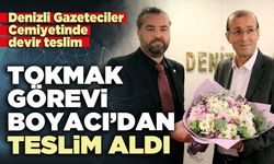 Tokmak görevi Boyacı’dan teslim aldı