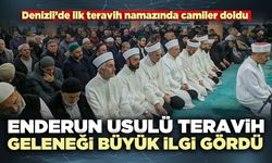 Asırlık Enderun Usulü Teravih geleneği büyük ilgi gördü