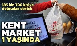 Kent Market 1 yaşında