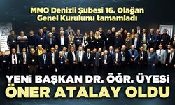 MMO Denizli Şubesi yeni başkanı Dr. Öğr. Üyesi Öner Atalay oldu