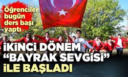 İkinci dönem “Bayrak Sevgisi” ile başladı