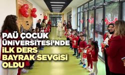 PAÜ Çocuk Üniversitesi’nde İlk Ders “Bayrak Sevgisi” Oldu