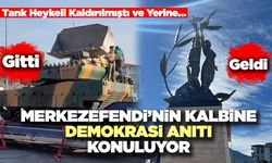 Merkezefendi’nin Kalbine Demokrasi Anıtı Konuluyor