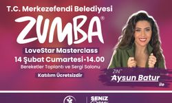 Merkezefendi Belediyesi Zumba Etkinliği 12 Şubat 2026 Reklamı