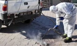 Tavas’ta rögarlar ilaçlanıyor