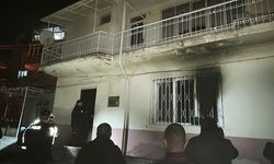 Boş evde çıkan yangın korkuttu