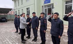 Çivril protokolü vatandaşlarla ve görevlilerle bayramlaştı