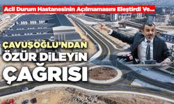 Çavuşoğlu’ndan Özür Dileyin Çağrısı