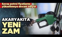 Akaryakıtta yeni zam